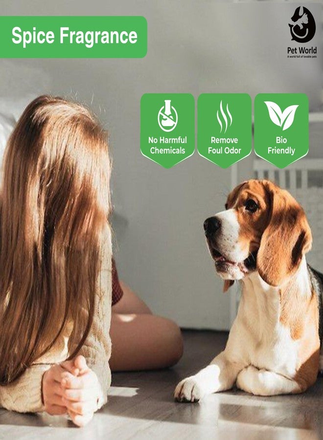 PET WORLD Area Cleaner, Pet Area Odour Remover for All Types of Surfaces | Super Safe for The Pets, Can Remove Urine Smell for Instant Freshness, Eco-Friendly Odour (1000ml), Liquid - Image 5